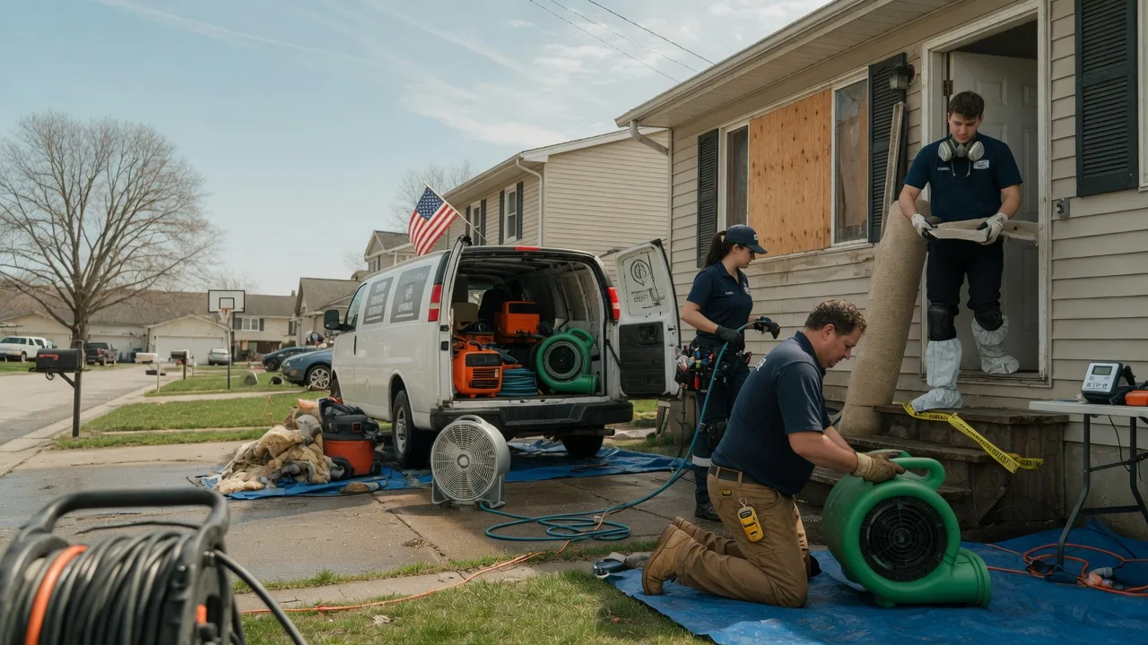 Water Damage Restoration in Dryden, TX near me